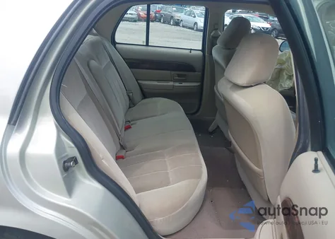 2004 Mercury Grand Marquis Gs из США, поврежденный, VIN 2MEFM74WX4X683434